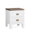 MOYCOR Tables De Chevet Table De Chevet En Bois Blanc L 45 Cm 1 MOYCOR Tables De Chevet Table De Chevet En Bois Blanc L 45 Cm -SURMATELAS Soldes table de chevet en bois blanc l 45 cm