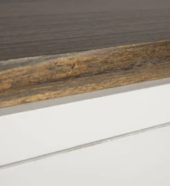 MOYCOR Tables De Chevet Table De Chevet En Bois Blanc L 45 Cm -SURMATELAS Soldes table de chevet en bois blanc l 45 cm 3