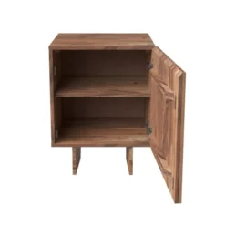 Rendez Vous Déco Tables De Chevet Table De Chevet En Bois D'acacia -SURMATELAS Soldes table de chevet en bois d acacia 4