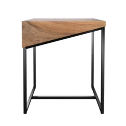 Rendez Vous Déco Tables De Chevet Table De Chevet En Bois D'acacia Et Métal