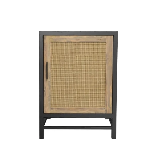 Rendez Vous Déco Tables De Chevet Table De Chevet En Bois De Manguier Et Cannage 3 Rendez Vous Déco Tables De Chevet Table De Chevet En Bois De Manguier Et Cannage