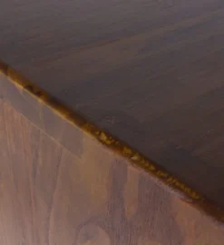 MOYCOR Tables De Chevet Table De Chevet En Bois Marron Et Tiroir Blanc L 45 Cm -SURMATELAS Soldes table de chevet en bois marron et tiroir blanc l 45 cm 5