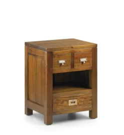 MOYCOR Tables De Chevet Table De Chevet En Bois Marron L 45 Cm