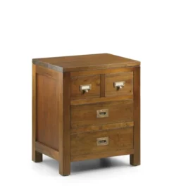 MOYCOR Tables De Chevet Table De Chevet En Bois Marron L 50 Cm