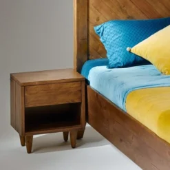 Robin Des Bois Tables De Chevet Table De Chevet En Bois Massif -SURMATELAS Soldes table de chevet en bois massif 4