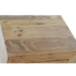 Wadiga Tables De Chevet Table De Chevet En Bois Massif D'acacia 3 Tiroirs -SURMATELAS Soldes table de chevet en bois massif d acacia 3 tiroirs 3
