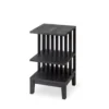 WOODEK Tables De Chevet Table De Chevet En Bouleau Noir Huilé -SURMATELAS Soldes table de chevet en bouleau noir huile