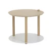 DIZY Design Tables De Chevet Good Is Beautiful Table De Chevet En Chêne Et Métal Blanc -SURMATELAS Soldes table de chevet en chene et metal blanc