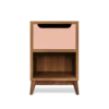 Kulile Tables De Chevet Table De Chevet En Chene Miel Rose Blush 2 Kulile Tables De Chevet Table De Chevet En Chene Miel Rose Blush -SURMATELAS Soldes table de chevet en chene miel rose blush 1