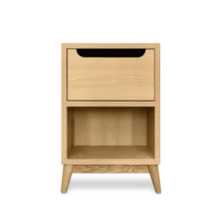 Kulile Tables De Chevet Table De Chevet En Chene Naturel