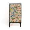 RNT By Really Nice Things Tables De Chevet Table De Chevet En Pin Massif Avec Imprimé Floral. -SURMATELAS Soldes table de chevet en pin massif avec imprime floral