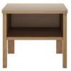 Homifab Tables De Chevet Table De Chevet En Placage Chêne -SURMATELAS Soldes table de chevet en placage chene