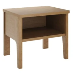 Homifab Tables De Chevet Table De Chevet En Placage Chêne -SURMATELAS Soldes table de chevet en placage chene 2