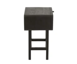 Meubles & Design Tables De Chevet Table De Chevet En Rotin Et Bois Noir -SURMATELAS Soldes table de chevet en rotin et bois noir 2