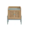 Baita Tables De Chevet Table De Chevet Enfant Bleu Et Cannage Rotin 1 Tiroir 2 Baita Tables De Chevet Table De Chevet Enfant Bleu Et Cannage Rotin 1 Tiroir -SURMATELAS Soldes table de chevet enfant bleu et cannage rotin 1 tiroir