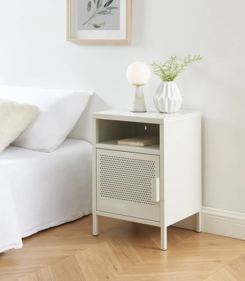 Pantone Tables De Chevet Table De Chevet Métal Beige Sable L40cm 4 Pantone Tables De Chevet Table De Chevet Métal Beige Sable L40cm – Image 2