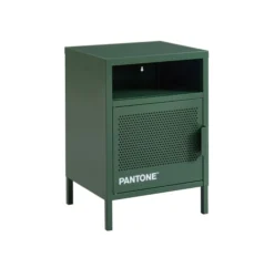 Pantone Tables De Chevet Table De Chevet Métal Vert Olive 40cm -SURMATELAS Soldes table de chevet metal vert olive 40cm 2