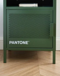 Pantone Tables De Chevet Table De Chevet Métal Vert Olive 40cm -SURMATELAS Soldes table de chevet metal vert olive 40cm 4