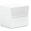Dmora Tables De Chevet Table De Chevet Moderne 2 Tiroirs 2 Dmora Tables De Chevet Table De Chevet Moderne 2 Tiroirs -SURMATELAS Soldes table de chevet moderne 2 tiroirs