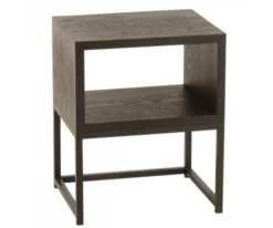 Meubles & Design Tables De Chevet Table De Chevet Moderne En Bois Foncé