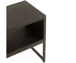 Meubles & Design Tables De Chevet Table De Chevet Moderne En Bois Foncé -SURMATELAS Soldes table de chevet moderne en bois fonce 4