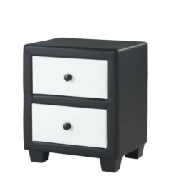 Baita Tables De Chevet Table De Chevet Noir Et Blanc L46cm 10 Baita Tables De Chevet Table De Chevet Noir Et Blanc L46cm -SURMATELAS Soldes table de chevet noir et blanc l46cm 2