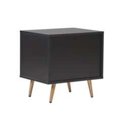 Beliani Tables De Chevet Table De Chevet Noire Et Dorée 50 X 40 Cm -SURMATELAS Soldes table de chevet noire et doree 50 x 40 cm 3