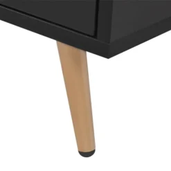Beliani Tables De Chevet Table De Chevet Noire Et Dorée 50 X 40 Cm -SURMATELAS Soldes table de chevet noire et doree 50 x 40 cm 5