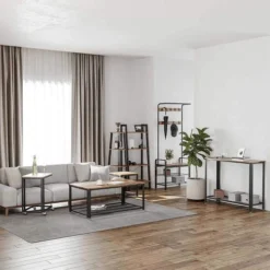 RED DECO Tables De Chevet Table De Chevet Roulante Médium MDF Marron H60CM -SURMATELAS Soldes table de chevet roulante medium mdf marron h60cm 3