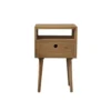 Bois Dessus Bois Dessous Tables De Chevet Table De Chevet Scandinave 1 Tiroir 1 Niche En Mindy -SURMATELAS Soldes table de chevet scandinave 1 tiroir 1 niche en mindy