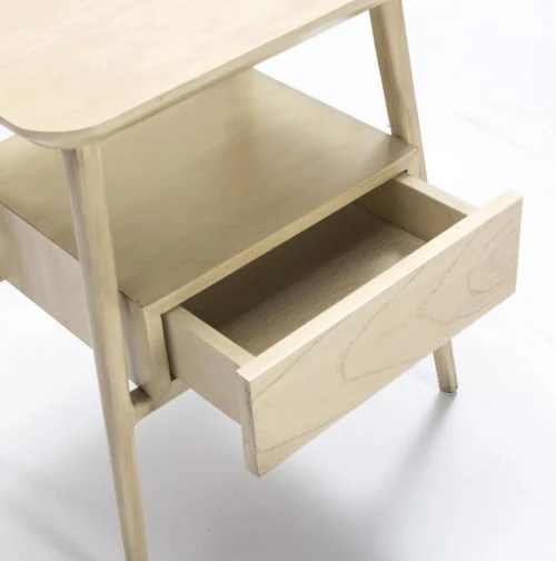 Thai Natura Tables De Chevet Table De Chevet Tradition 1 Tiroir En Bois Clair 4 Thai Natura Tables De Chevet Table De Chevet Tradition 1 Tiroir En Bois Clair – Image 2