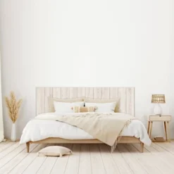 HOMN Têtes De Lit Tête De Lit 100x60 Cm, Imitation Bois, Mdf Avec Imprimé Réaliste 6 HOMN Têtes De Lit Tête De Lit 100x60 Cm, Imitation Bois, Mdf Avec Imprimé Réaliste -SURMATELAS Soldes tete de lit 100x60 cm imitation bois mdf avec imprime realiste 16