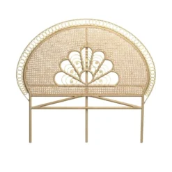 Rendez Vous Déco Têtes De Lit Tête De Lit 140 Cm En Rotin Naturel -SURMATELAS Soldes tete de lit 140 cm en rotin naturel 11