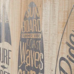 Maisons Du Monde Têtes De Lit Tête De Lit 140 En Pin Et Sapin Imprimé -SURMATELAS Soldes tete de lit 140 en pin et sapin imprime 1000 2 37 170597 3