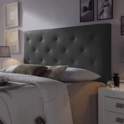 HOMN Têtes De Lit Tête De Lit 140x60 Cm Noir, Cuir Synthétique