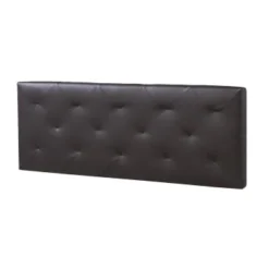 HOMN Têtes De Lit Tête De Lit 150x60 Cm Blanc, Cuir Synthétique -SURMATELAS Soldes tete de lit 150x60 cm chocolat cuir synthetique 1