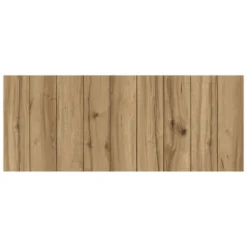 HOMN Têtes De Lit Tête De Lit 150x60 Cm, Imitation Bois, Mdf Avec Imprimé Réaliste 9 HOMN Têtes De Lit Tête De Lit 150x60 Cm, Imitation Bois, Mdf Avec Imprimé Réaliste -SURMATELAS Soldes tete de lit 150x60 cm imitation bois mdf avec imprime realiste 2