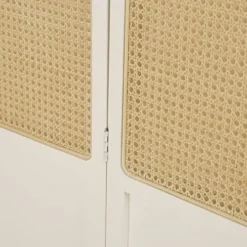 Maisons Du Monde Têtes De Lit Tête De Lit 160/180 Blanc Cassé Et Cannage En Rotin -SURMATELAS Soldes tete de lit 160 180 blanc casse et cannage en rotin 1000 14 26 219909 3