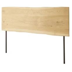 SURMATELAS Soldes -SURMATELAS Soldes tete de lit 160 en chene massif et metal noir 1000 13 30 197978 2