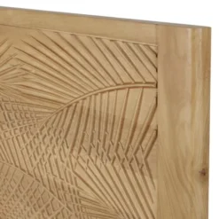 Maisons Du Monde Têtes De Lit Tête De Lit 160 En Manguier Massif Motif Tropical Sculpté -SURMATELAS Soldes tete de lit 160 en manguier massif motif tropical sculpte 1000 4 2 217179 3