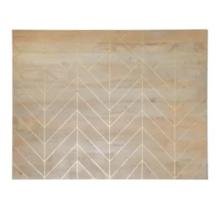 Maisons Du Monde Têtes De Lit Tête De Lit 160 En Manguier Massif Motifs Dorés