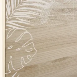 Maisons Du Monde Têtes De Lit Tête De Lit 160 En Pin Massif Imprimé Feuillage Blanc -SURMATELAS Soldes tete de lit 160 en pin massif imprime feuillage blanc 1000 13 2 198811 4