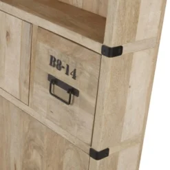 Maisons Du Monde Têtes De Lit Tête De Lit 160 Industrielle En Manguier Massif Et Métal Noir -SURMATELAS Soldes tete de lit 160 industrielle en manguier massif et metal noir 1000 9 15 216946 3