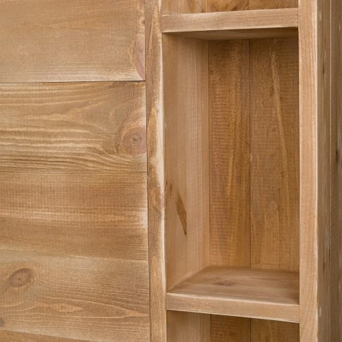 Dendro Têtes De Lit Tête De Lit 198 X 120 Avec Rangement Bois Massif 6 Dendro Têtes De Lit Tête De Lit 198 X 120 Avec Rangement Bois Massif – Image 4