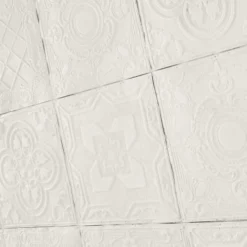 Maisons Du Monde Têtes De Lit Tête De Lit 200 En Pin Massif Motifs Mosaïques Blanches -SURMATELAS Soldes tete de lit 200 en pin massif motifs mosaiques blanches 1000 9 38 199011 3