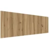 HOMN Têtes De Lit Tête De Lit 200x60 Cm, Imitation Bois, Mdf Avec Imprimé Réaliste -SURMATELAS Soldes tete de lit 200x60 cm imitation bois mdf avec imprime realiste