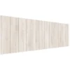 HOMN Têtes De Lit Tête De Lit 200x60 Cm, Imitation Bois, Mdf Avec Imprimé Réaliste -SURMATELAS Soldes tete de lit 200x60 cm imitation bois mdf avec imprime realiste 14