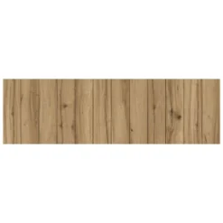 HOMN Têtes De Lit Tête De Lit 200x60 Cm, Imitation Bois, Mdf Avec Imprimé Réaliste -SURMATELAS Soldes tete de lit 200x60 cm imitation bois mdf avec imprime realiste 2