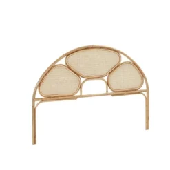 Bois Dessus Bois Dessous Têtes De Lit Tête De Lit 3 Panneaux Cannage Et Rotin L160 -SURMATELAS Soldes tete de lit 3 panneaux cannage et rotin l160 2