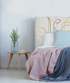 MyQuintus Têtes De Lit Tête De Lit Avec Housse Blanc 160 Cm -SURMATELAS Soldes tete de lit avec housse blanc 160 cm 11